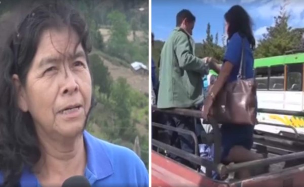 Maestra viaja desde El Salvador para dar clases en Honduras