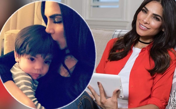 Alejandra Espinoza se niegan a pasar un minuto sin su hijo Matteo
