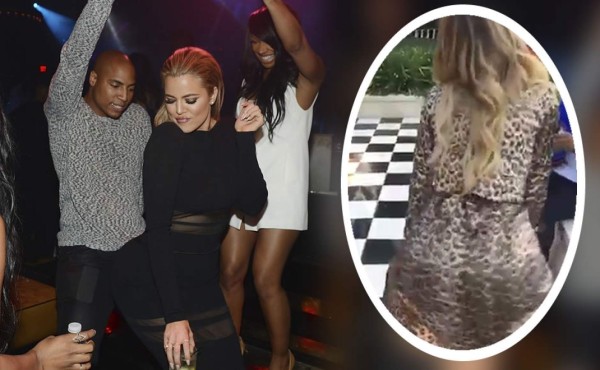 Khloé Kardashian demostró su talento para perrear