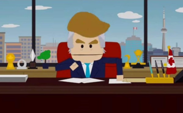 En episodio de South Park violan y matan a Donald Trump
