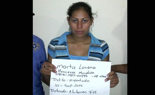 Arrestan a hondureña por matar y enterrar a su hijo recién nacido