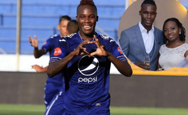 Se casó el jugador del Motagua Rubilio Castillo