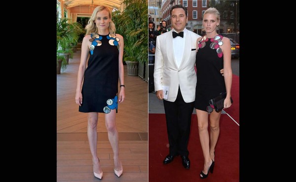 Dos mujeres un mismo vestido ¿Quién lo luce mejor?