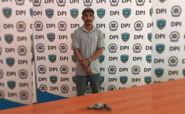 Cae sospechoso de disparar en el rostro a un hombre en Choloma