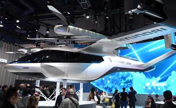 CES 2020: Uber y Hyundai presentan su taxi volador