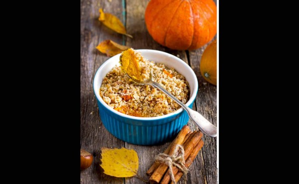 Crumble de calabaza