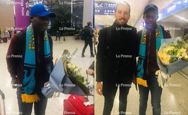 El hondureño Rubilio Castillo regresa de China al Motagua