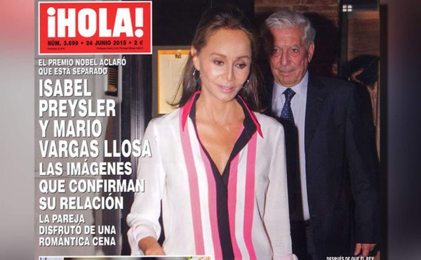 ¡Confirmado! Mario Vargas Llosa e Isabel Preysler son novios