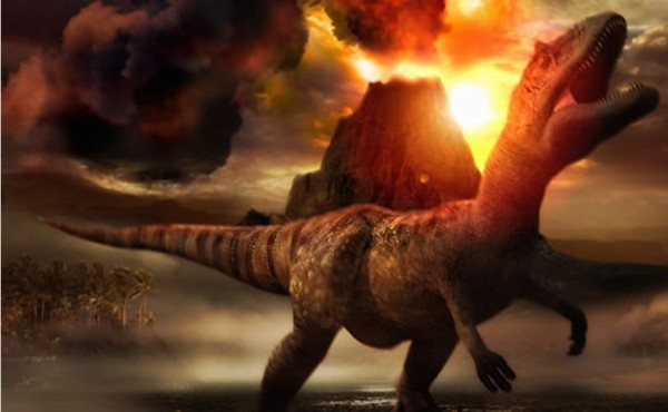 Erupciones volcánicas y un meteorito acabaron con los dinosaurios