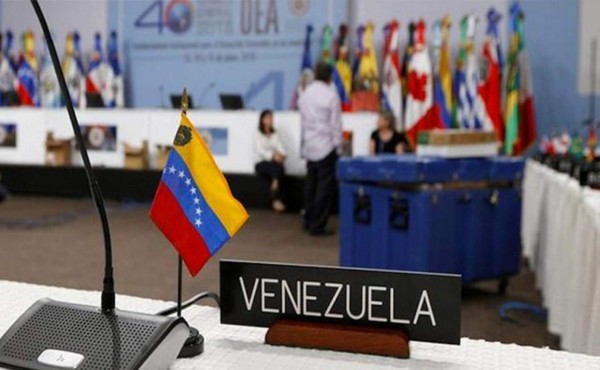La OEA declara ilegítimo gobierno de Venezuela