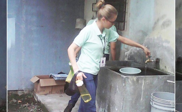 Ihss realiza campaña de abatización contra el zancudo en San Pedro Sula