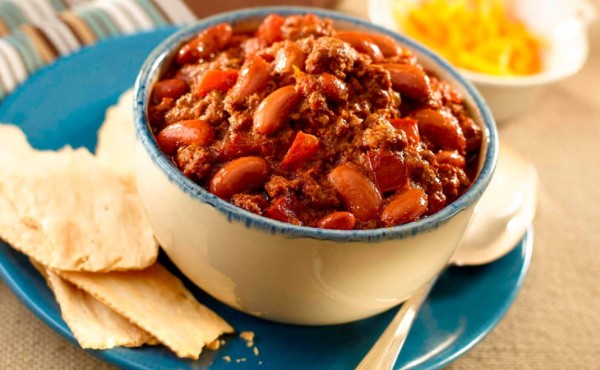 Chili con carne de res  