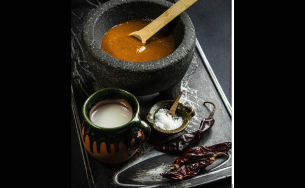 Salsa de chile morita