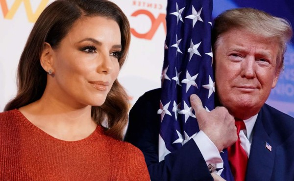 Eva Longoria afirma que es 'más estadounidense' que Trump