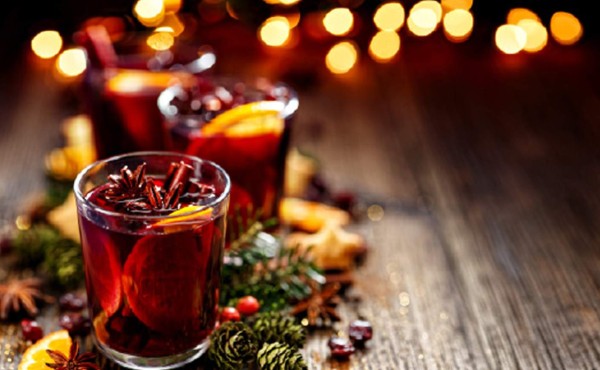 Ponche de vino y especias