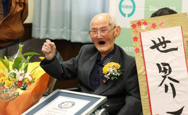 Fallece en Japón a los 112 años el hombre más viejo del mundo