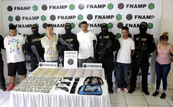 Supuestos integrantes de la MS13 son capturados en Tegucigalpa