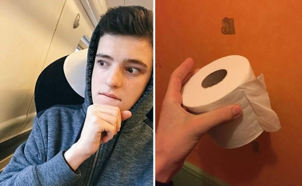 Tuit 'rescata' a joven que se queda sin papel en el baño