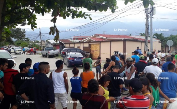 FOTOS: Un muerto y una mujer herida dejó ataque de sicarios en San Pedro Sula