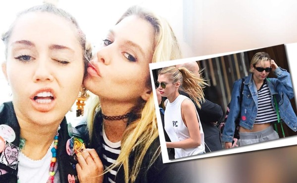 ¿Miley Cyrus... con nueva novia?
