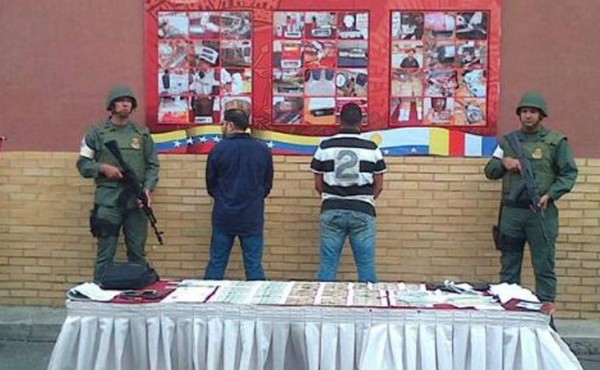 Venezuela: Caen dos exmilitares vinculados con cartel de Sinaloa