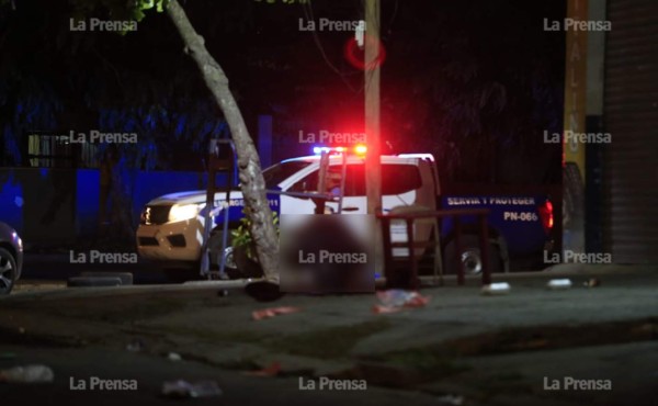 Matan a balazos a un hombre frente a una llantera en San Pedro Sula