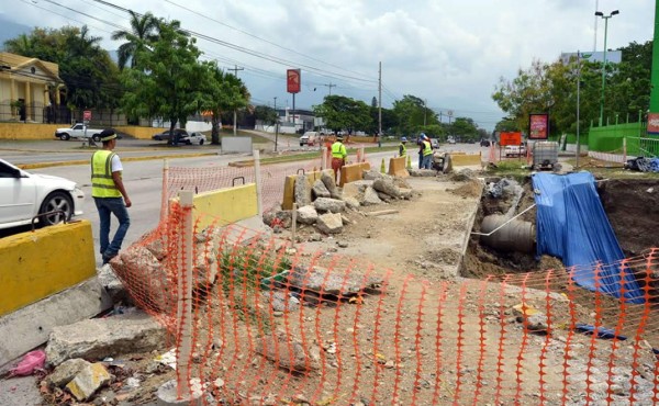 Municipalidad sampedrana cerrará un tramo en el bulevar del sur