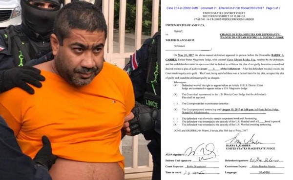 Dos meses negoció Wilter Blanco para declararse culpable