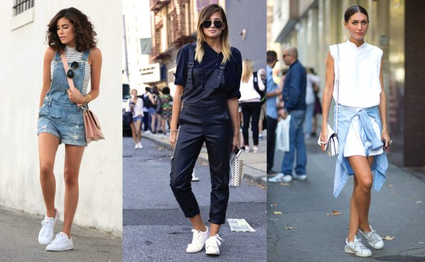 10 maneras de usar tus tenis blancos