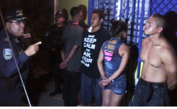 Caen cuatro supuestos pandilleros en Tegucigalpa