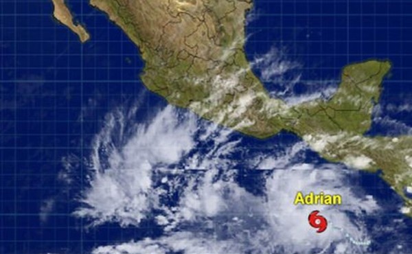 Se forma Adrián, el primer ciclón de la temporada 2017