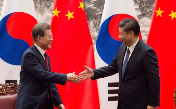 China y Corea del Sur sellan su reconciliación en plena crisis norcoreana
