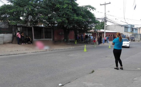 Matan a un hombre cerca de una posta policial en Tegucigalpa