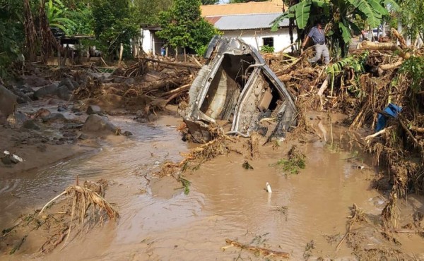 Fuertes lluvias en Copán dejan a 47 familias damnificadas