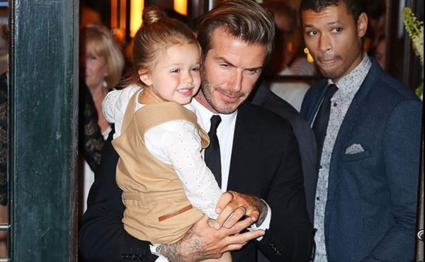 David Beckham no es muy 'estricto' con su hija