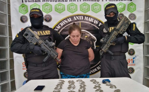 Por tráfico de drogas detienen a dos personas en Comayagua