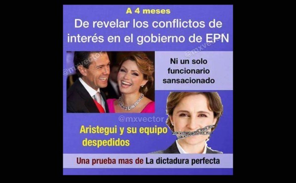 Memes apoyan a Carmen Aristegui