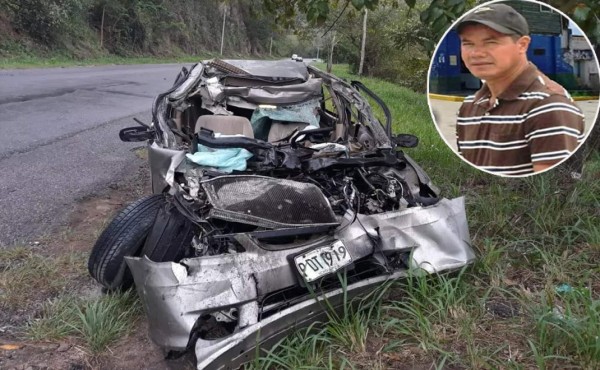 Odontólogo muere en aparatoso accidente vial en Santa Bárbara