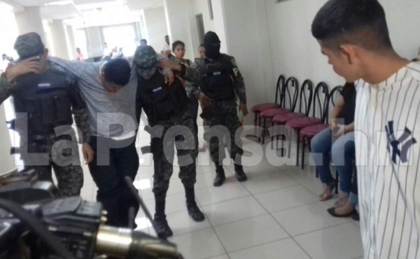En audiencia pandilleros capturados con un millón en San Pedro Sula