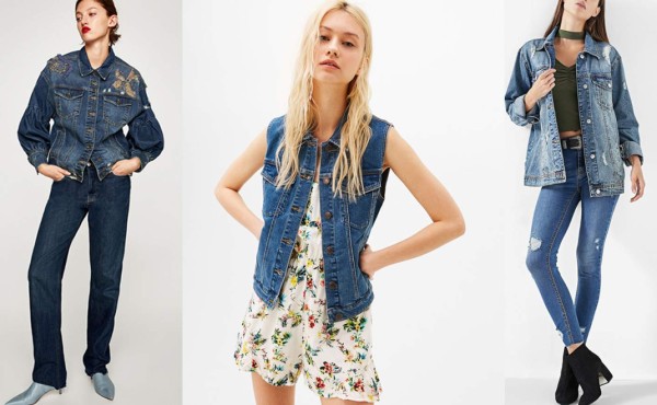 Obsesionadas con las chaquetas de mezclilla