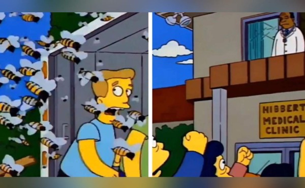 Guionista 'Los Simpson' admite que sí predijeron el coronavirus y las avispas asesinas