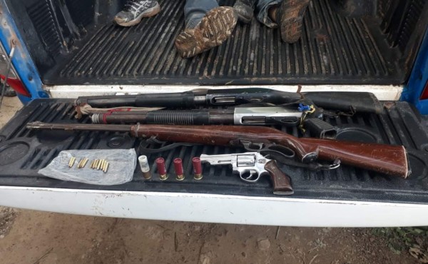 Caen con armas de grueso calibre sujetos que estaban prófugos
