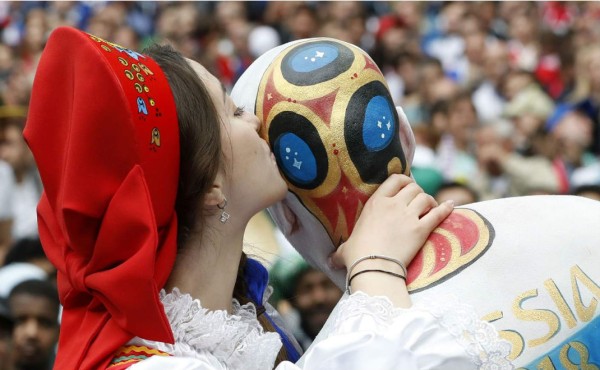 Las fotos curiosas del primer día del Mundial de Rusia 2018