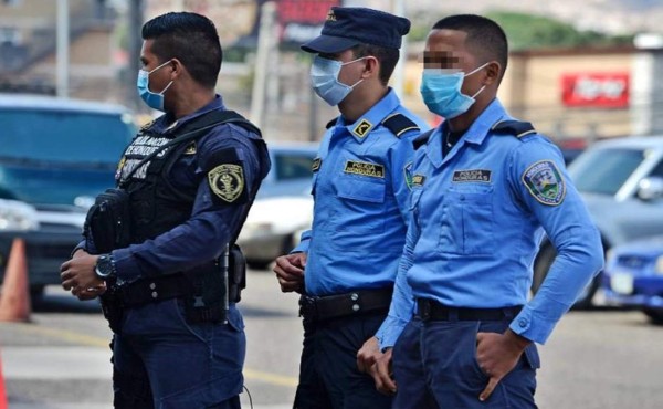Hay 205 casos de COVID-19 dentro de la Policía hondureña