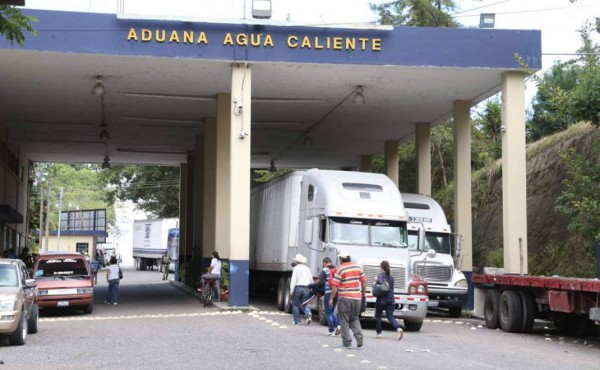 Por Agua Caliente será el tránsito total de mercancías ante cierre de aduanas El Florido y Corinto