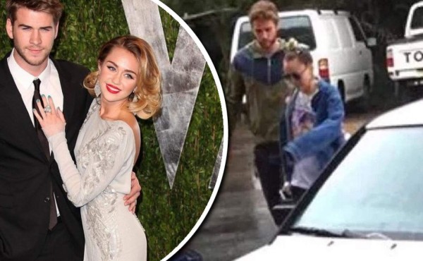 Miley Cyrus y Liam Hemsworth juntos en Australia