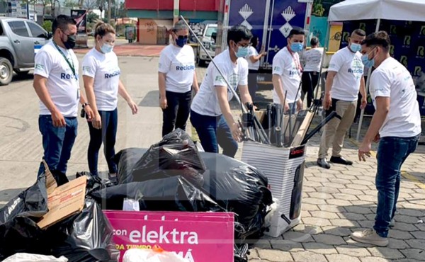 Lanzan campaña de reciclaje en San Pedro Sula