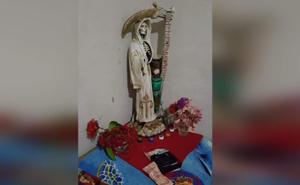 Caen cinco miembros de la MS-13 con imagen de la 'Santa Muerte'