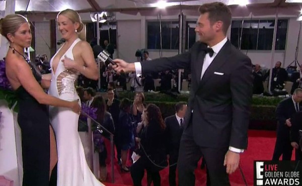 Jennifer Aniston jueguetea con Kate Hudson&nbsp;&nbsp;