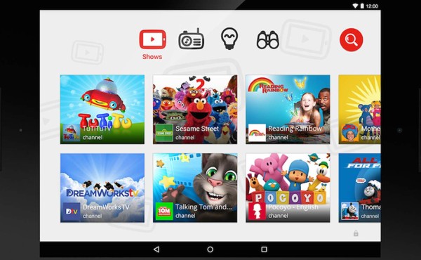 Youtube lanza una versión para niños